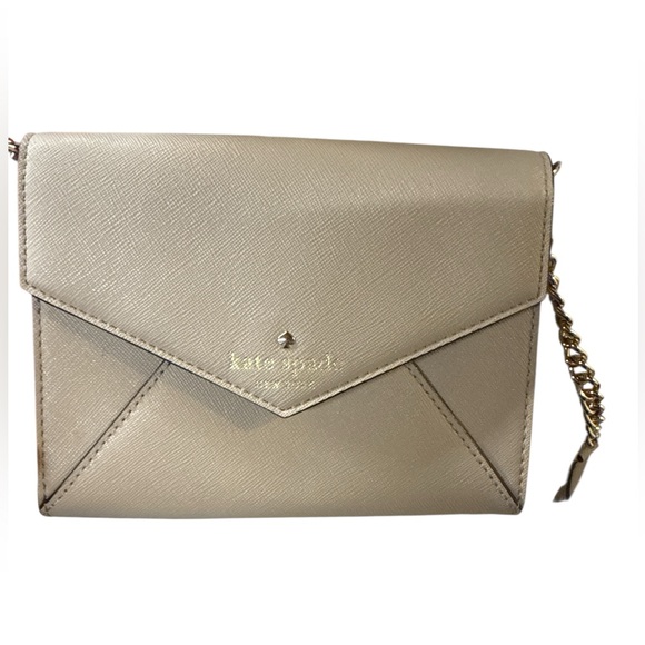 Kate Spade Envelope Monday Tan Crossbody Bag - Picture 1 of 7
